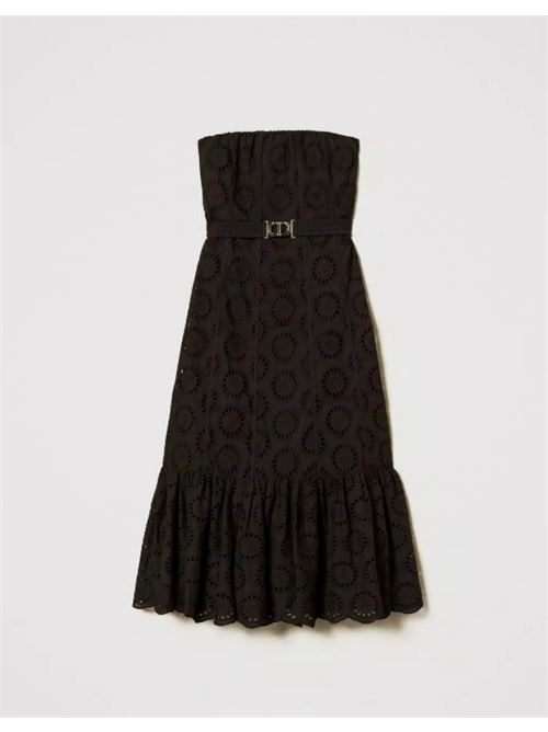 BUSTIER DRESS TWIN SET | 251TT236100006 NERO